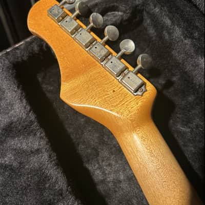 Shabat Leopard 2020s  - Aged Olympic White over 3-tone Sunburst image 9