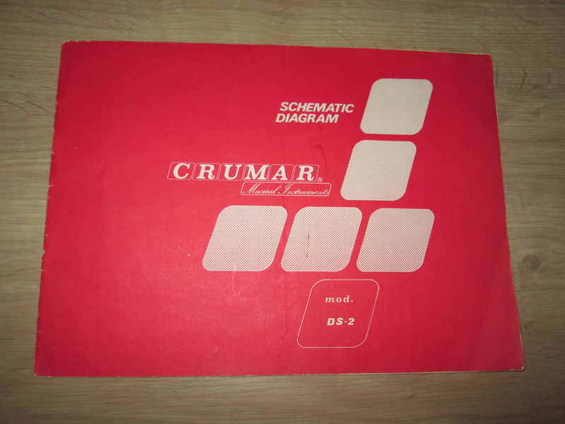Crumar DS-2 Synthesizer Original Service Manual '78-Synthesizer Brochure/Catalog image 1
