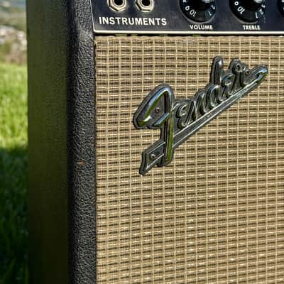 Fender Princeton Reverb 12-Watt 1x10" Guitar Combo 1964 - 1967 - Black Panel image 2