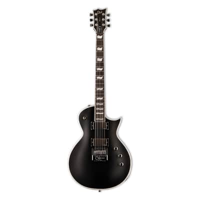 ESP LTD EC-1000/ET w/ Bold Binding Electric Guitar - Black Satin - B-Stock image 2