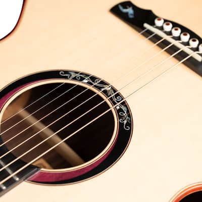 Natasha JC35 - Sitka Spruce and Indian Rosewood Acoustic Guitar 2023 - Gloss image 7