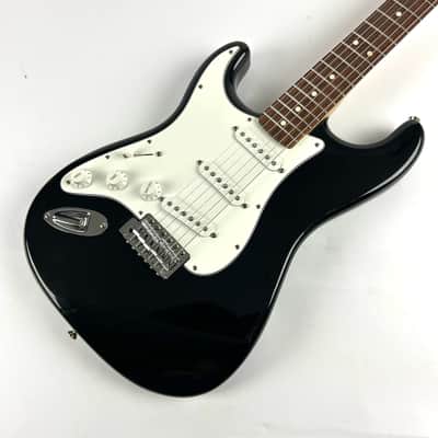 Left Handed Fender Standard  Stratocaster 2000s - Black  MIM Clean, ready  to  go!! image 2