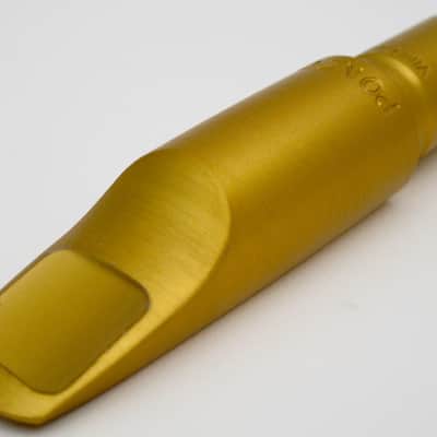Ponzol Vintage Model Aluminum 105 Tenor Saxophone Mouthpiece (NOS) Gold Aluminum image 4