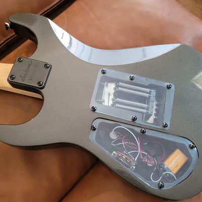 Modified Jackson DXMG Dinky MIJ Metallic Gray w/ Seymour Duncan Pickups & Floyd Rose image 17