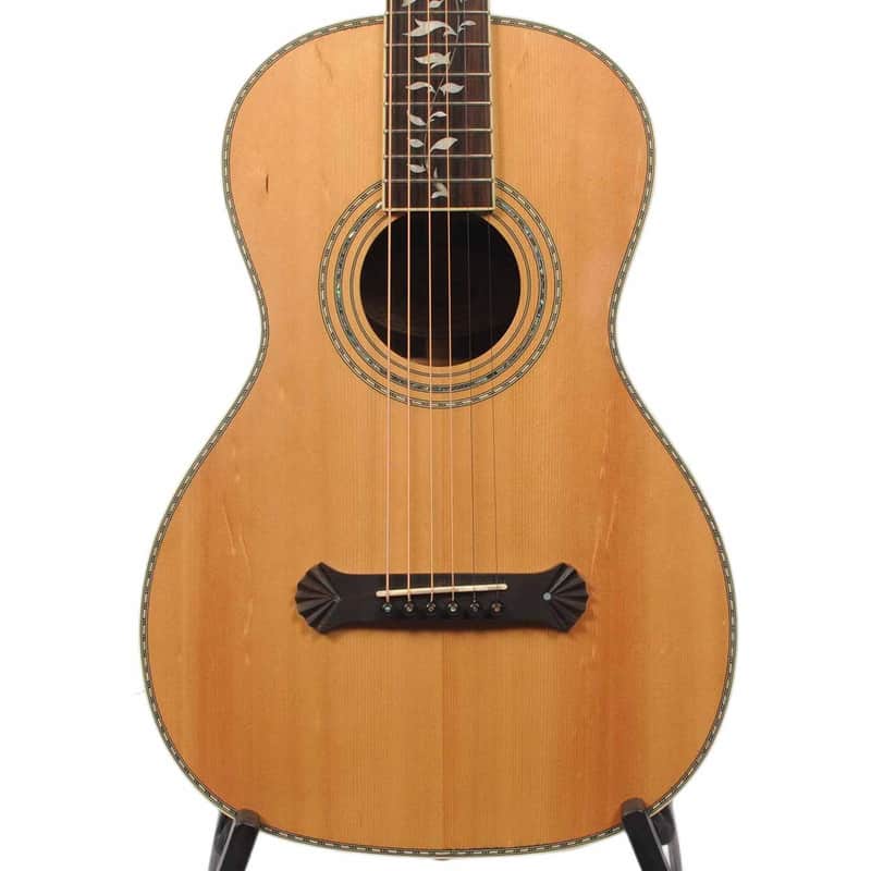 Washburn R320 SWRK Parlor Acoustic Guitar w/Case USED image 1