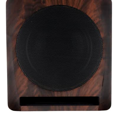 Rockville APM10D Dark Wood 10" 400w Powered Studio Subwoofer Pro Reference Sub image 2