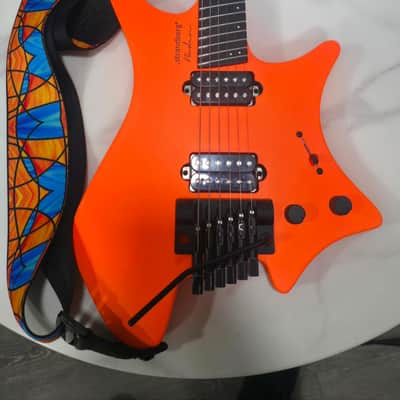 Strandberg Guitars Limited Edition Boden Standard NX 6 Tremolo 2024 - Present - Neon Orange image 1