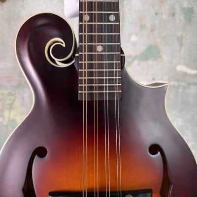 The Loar LM-310F-BRB Honey Creek F-style Mandolin - Satin Brownburst #0734 image 4