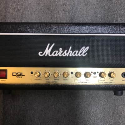 Marshall DSL15H 2-Channel 15-Watt Guitar Amp Head 2012 - 2017 - Black image 1