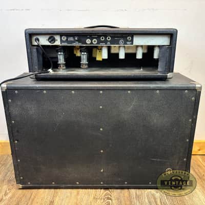 Vintage 1967 Fender Bandmaster AB763 Tube Guitar Amp Head & 2x12" Piggyback Cabinet image 8