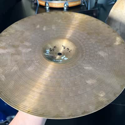 Original Run Zildjian Avedis Reissue 15" Hi-Hat Pair (Bag Avedis Floor) image 4