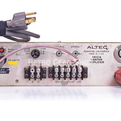 Altec 1612A Limiter Amplifier FET Compressor Mic Preamp Rare Vintage image 3