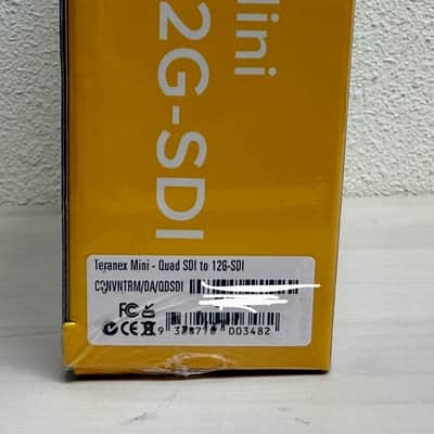 (New) Blackmagic Design Teranex Mini Quad SDI to 12G-SDI Converter 2010s - Black image 5
