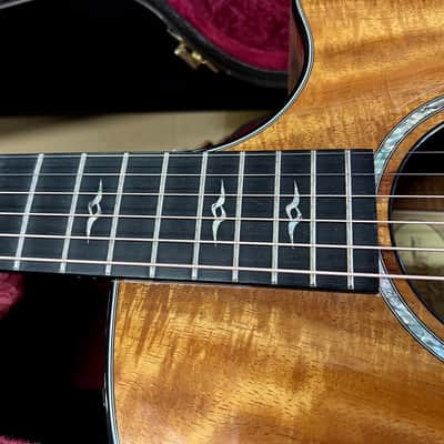 Taylor Spring Limited Edition 12-Fret Grand Concert Acoustic-Electric Guitar 2010 - Natural image 4