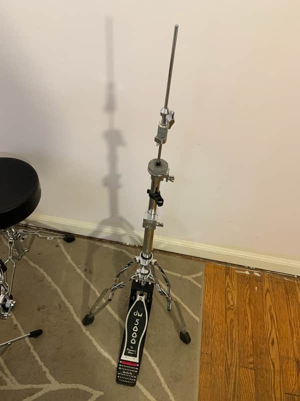DW DWCP5500D 5000 Series Delta II Heavy Duty Double-Braced Rotating 3-Leg Hi-Hat Stand