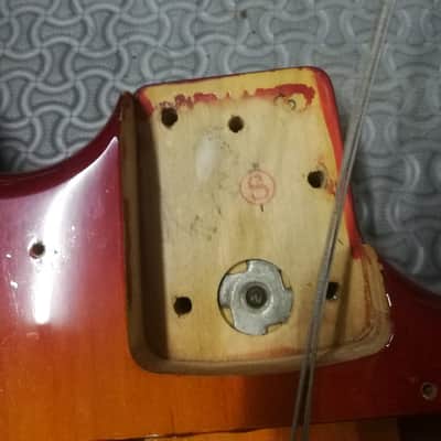 Fender Richie Sambora Signature Cherry Sunburst Japan //// free   many stuffs image 8