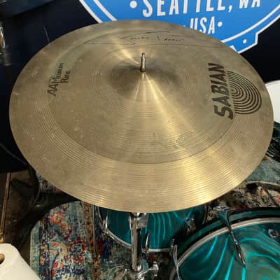 Frankie Banali's Sabian 20" AA Medium Ride Cymbal (#7) Autographed!! image 1