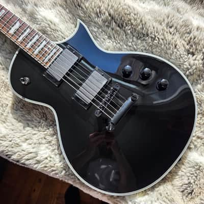 2017 ESP LTD EC-401 Black Gloss EMG 81/60 w/gig bag image 7