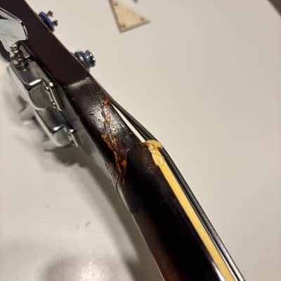 Geeco Apollo Hofner Copy Beatle Bass  500/1 1970's - Sunburst image 13