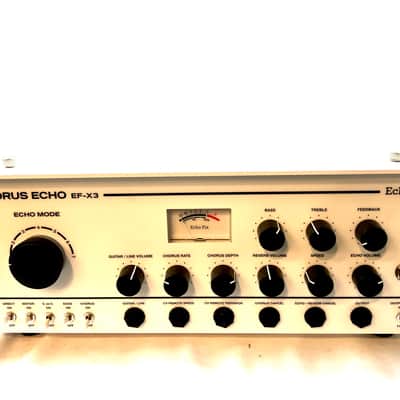 Echo Fix EF-X3 Desktop Tape Echo with BBD Chorus/Reverb - White on White New - White image 1