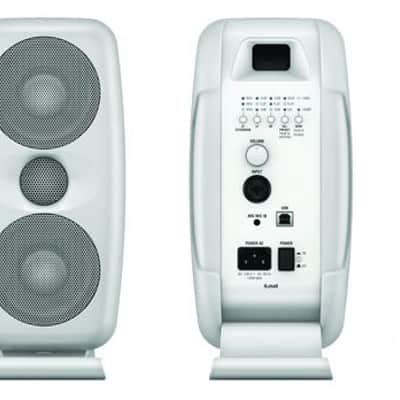 IK Multimedia iLoud MTM 2-Way Active Studio Monitor (Single) White image 3