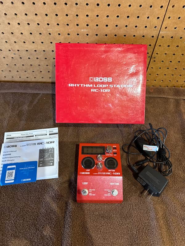 Boss RC-10R Rhythm Loop Station 2019 - Present - Red image 1