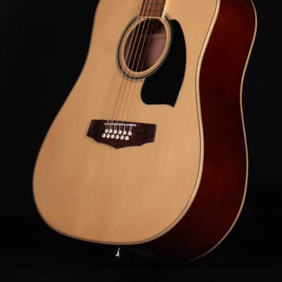 Ibanez PF1512 12-String Acoustic, Natural image 2