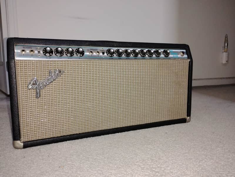 1974 Fender Dual Showman Reverb with Amp Cover image 1