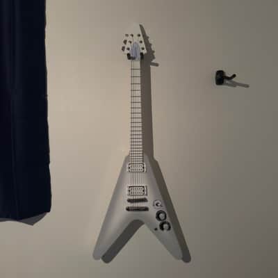 Epiphone Brendon Small Signature "Snow Falcon" Flying V - Snow Burst image 1