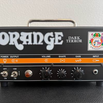 Orange Dark Terror 15-Watt Guitar Amp Head 2011 - Present - Black image 1