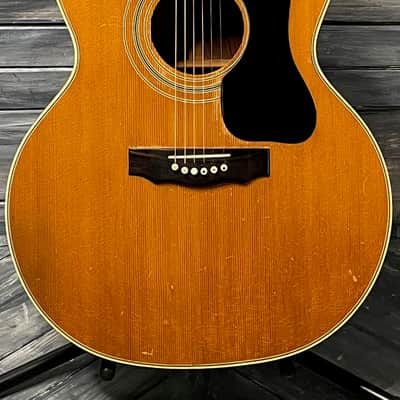 Used Guild 1976 F-50R Jumbo USA made Acoustic Electric Guitar with Case image 1
