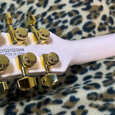 Gretsch G5230T Electromatic Jet Limited Edition - Shell Pink - Gold Hardware Upgrades Locking Tuners Hardshell Case image 10