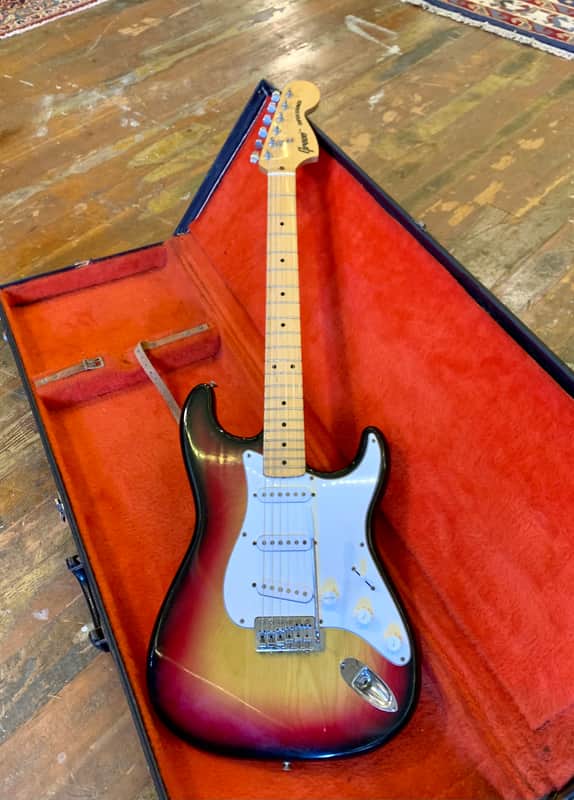 Greco Super Sounds strat c 1976 Sunburst original vintage mij