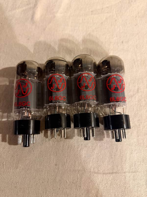 JJ Electronic 6L6GC Power Tube Apex Matched Quad
