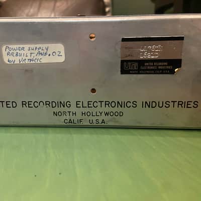 Urei Universal Audio 1176LN Rev. D Limiting Amplifier 1970s - Black Panel image 21
