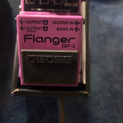 Boss BF-3 Flanger (Dark Gray Label) 2002 - Present - Purple image 1
