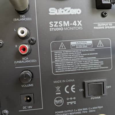 SubZero SZSM-4X Monitors image 4