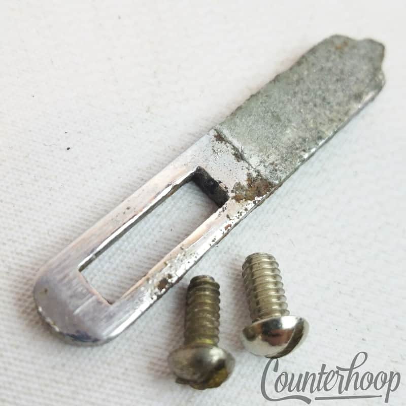 Parallel Throw-Off Adjustable Extension Lever Arm Vintage 40s Chrome Ludwig? USA image 1