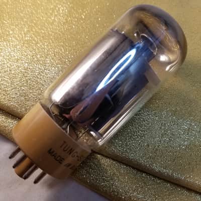 Tung-Sol 8417 tNOS AT1000 TESTED Vacuum Tube rare early dual side getters hi-fi beam power pentode 1963 image 7