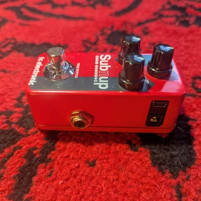 TC Electronic Sub N' Up Mini Octaver 2017 - Present - Red image 6