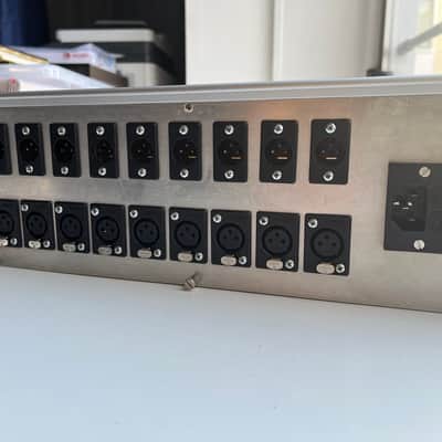 Vintage studio amplifiers LAWO and Delta in 19" rack image 7