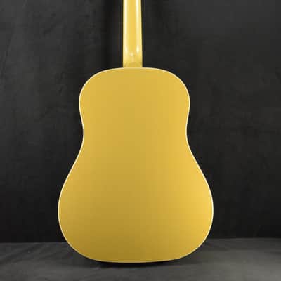 Gibson Custom Made to Measure Acoustic-Electric J-45 All Mahogany TV Yellow image 9