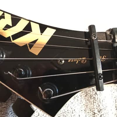 Kramer Pacer Deluxe 1987 Candy Apple Red Bound Headstock 12th Fret Kramer Inlay image 9