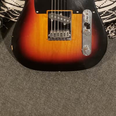 2003 Fender American Series Telecaster with Maple Fretboard Burst image 4