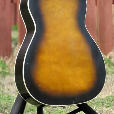 ~Rare~ 1970 Fender Harmony Stella F-1000 Parlor Guitar - All Solid Wood! Pro Setup - Made in USA image 8