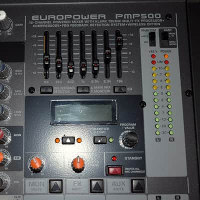 Behringer Europower PMP500 12-Channel Powered Mixer image 2