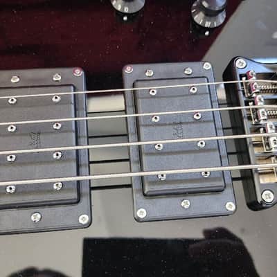 Wal MK1 2012  Black  4 string bass guitar image 10