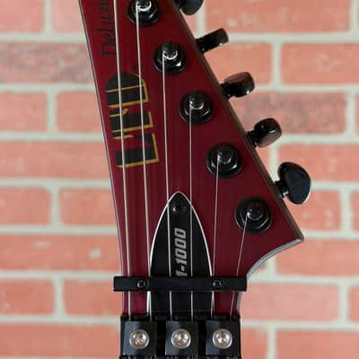 ESP LTD M-1000 Electric Guitar - Candy Apple Red Satin image 7