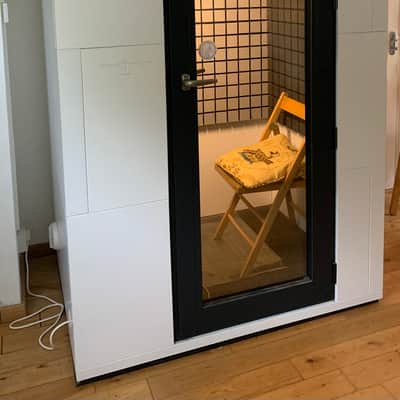 Studio Bricks accoustic sound proofed recording/practice booth Studio Bricks one 2021 White image 2