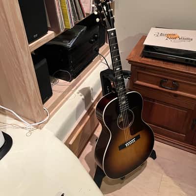 AMI SLM SG-00 E Solid Adirondack & African Mahogany K&K Pickup w/Case image 7